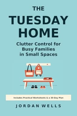The Tuesday Home: Clutter Control for Busy Families in Small Spaces: A Simple Home Organization Plan with Checklists, Worksheets & a 30-Day Declutter Challenge (The Everyday Home Book 1)