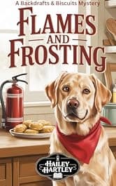 FLAMES AND FROSTING: A Backdraft & Biscuits Mystery (Backdrafts & Biscuits Mysteries Book 1)
