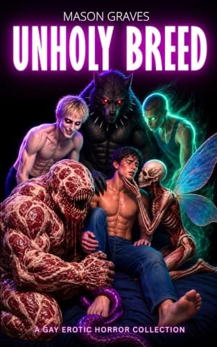 Unholy Breed: A Collection of Gay Monster Erotica and Body Horror by Mason Graves — free monster romance Kindle book