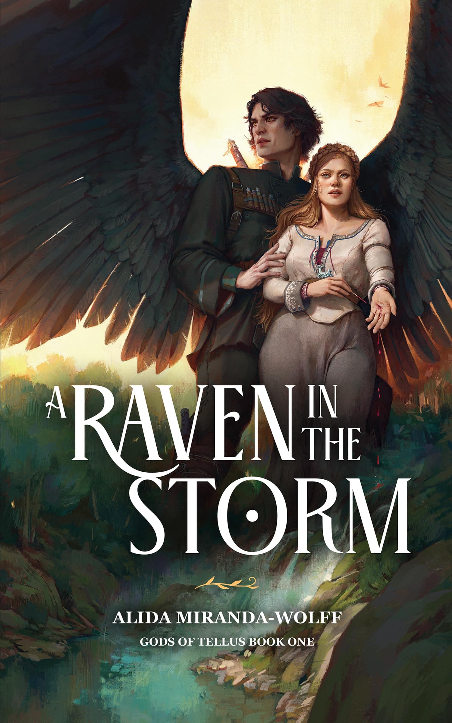 A Raven in the Storm (Gods of Tellus Book 1)