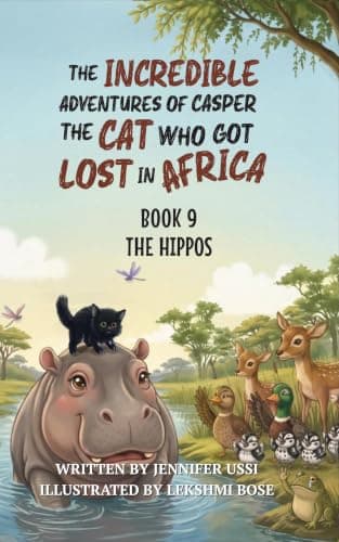 The Hippos (The Incredible Adventures of Casper the Cat Who Got Lost in Africa Book 9)